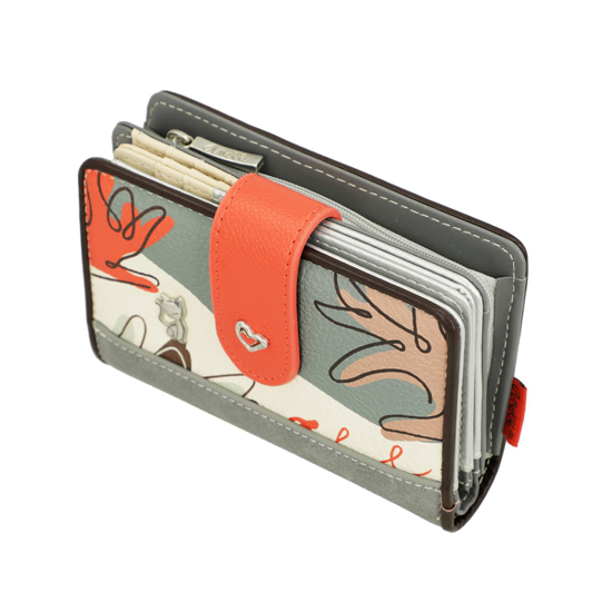 Слика на Паричник, RFID заштита, Anekke, Alma Ole, 40769-902, 14*10*3цм
                 