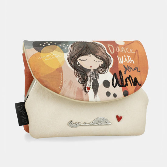 Слика на Паричник, Со копче и преклоп, Anekke, Dance with your Alma, 40709-016, 13*10*2цм