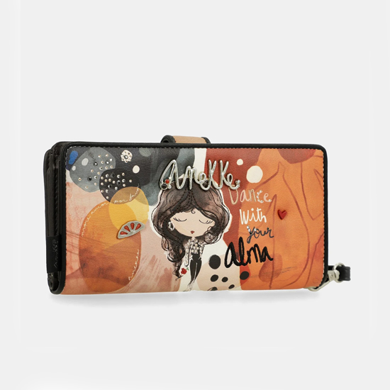 Слика на Паричник, Dance with your Alma, RFID, Anekke, 40709-901, 18*10*3цм