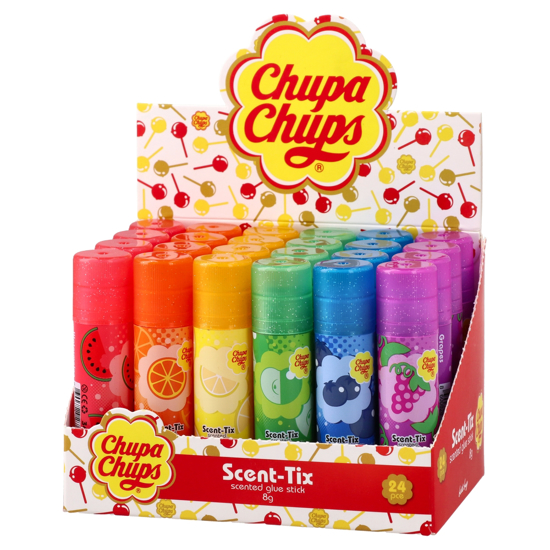 Слика на Лепак, Во стик, 8гр., Chupa Chups, Statovac, Scent Tix, 342165, Микс