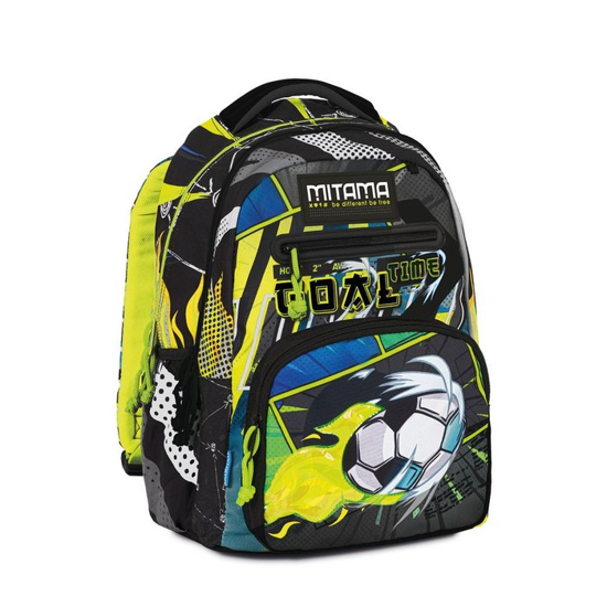 Слика на Ранец, 3 прегради, Manga Ball, Mitama, New plus, 64733, 26*42*35цм