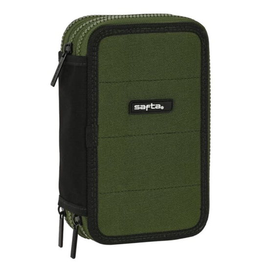 Слика на Несесер Полн,3 патенти,Dark Forest Black Green ,36 pcs,Safta,442351857,12*19*5цм