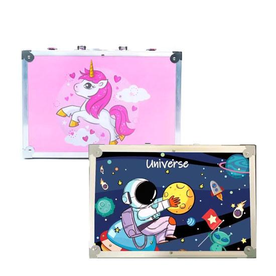 Слика на Детско Куферче, Со Прибор, Unicorn /Space , BG Office, 490-23