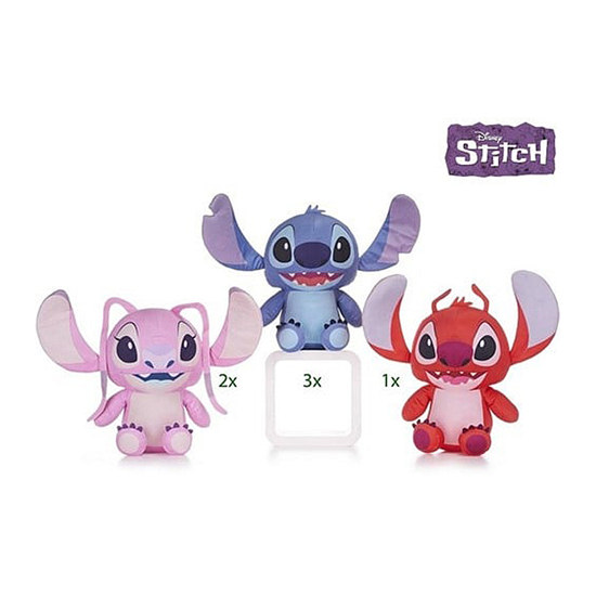Слика на Плишана Играчка, Disney Lilo&Stitch, 25 цм , Dino Toys , 3 ass, 71430D