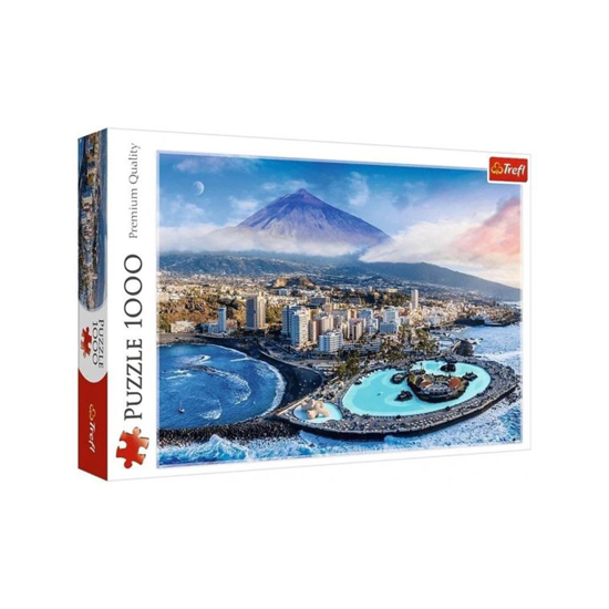Слика на Сложувалка, View of Tenerife, Spain, 1000 парчиња, 68x48 цм, Trefl, 10791