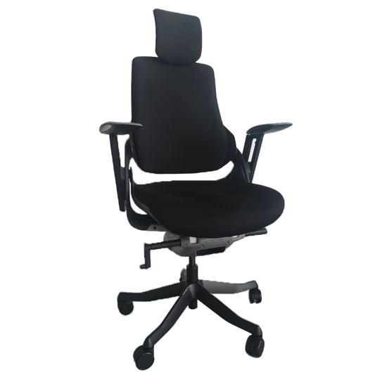 Слика на Стол, Wau surface, 609BMBG62VB Штоф седло и наслон BL418,Црн
                   