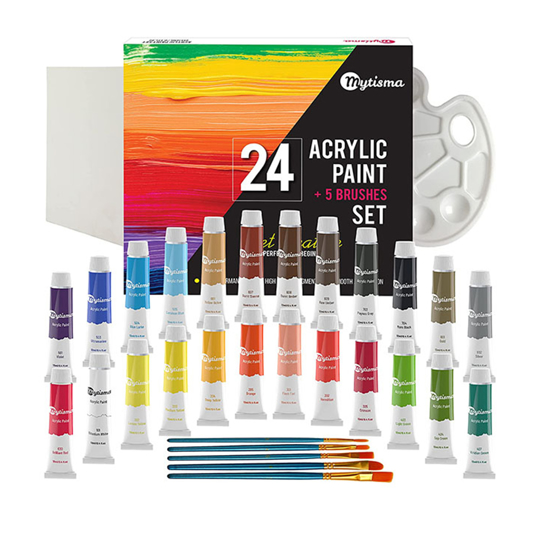 Слика на Бои Акрилни , 1/24, 12 мл, Max Creative, BVA-2412