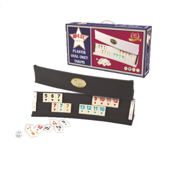 Слика на Друштвена игра, Rummy , Пластична, Star, Oval, 1011096, Dark color