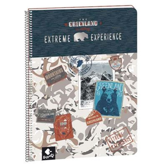 Слика на Тетратка , А4, Коцка, 80 Листа, Busquets, Extrime Exsperience, 20.652.09480