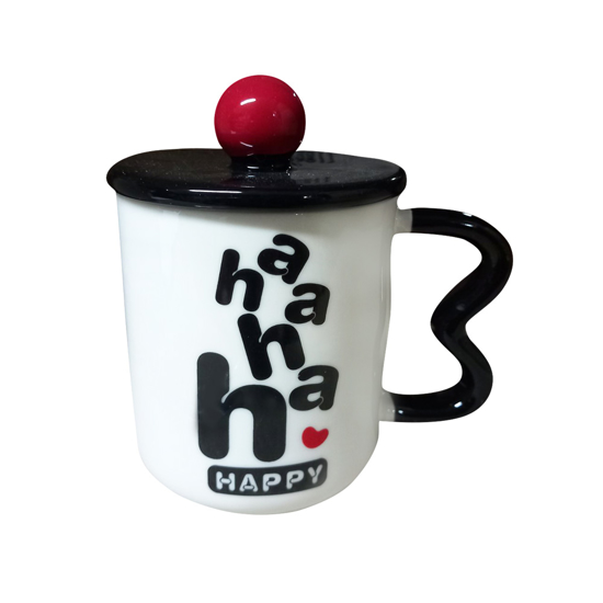 Слика на Шолја, Керамичка, Со Капак, BG Office, Со Натпис, S6445