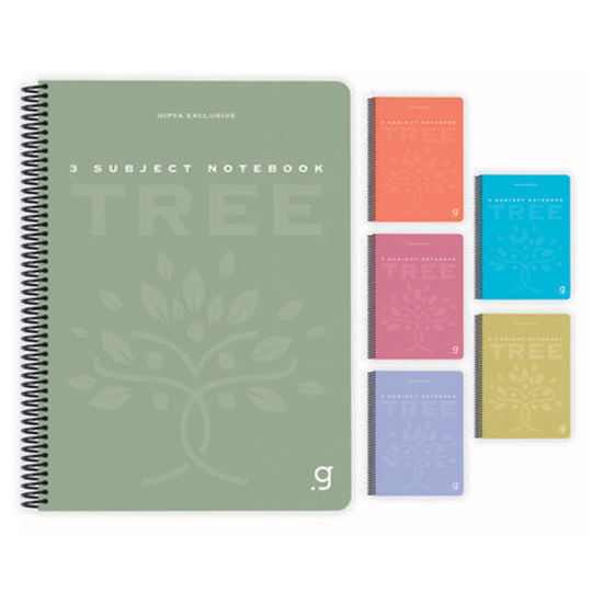 Слика на Тетратка , Со Спирала, A5, Коцка, 120 листа, Gipta, TREE, 6953
