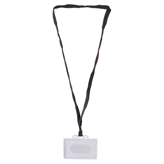 Слика на Беџ, Легитимација, Со врвка, ПВЦ, Badge 30, Statovac, Biro time, 493523, Црна