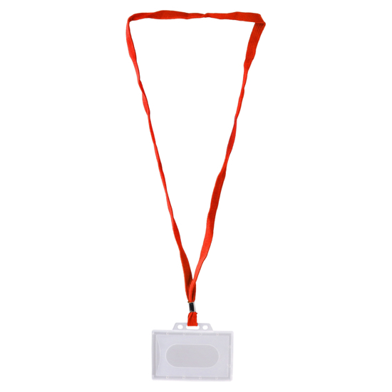 Слика на Беџ, Легитимација, Со врвка, ПВЦ, Badge 30, Statovac, Biro time, 493527, Црвена