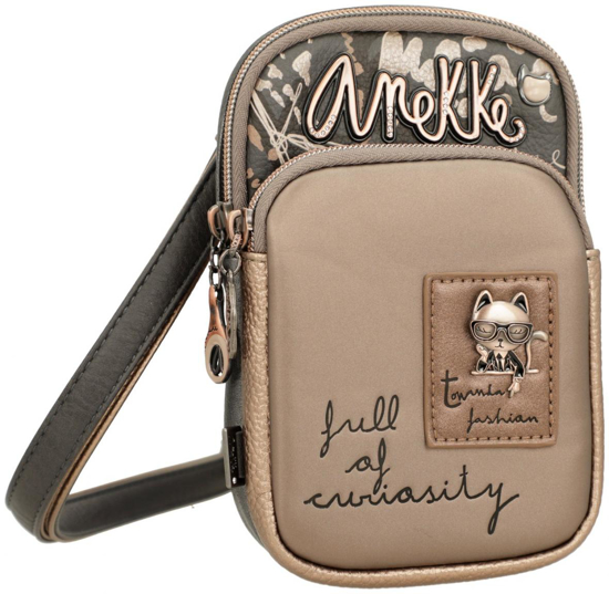 Слика на Торбичка, За на рамо, 2 Патента, Anekke, Real Intentions, 41783-907, 11*17*4,5цм