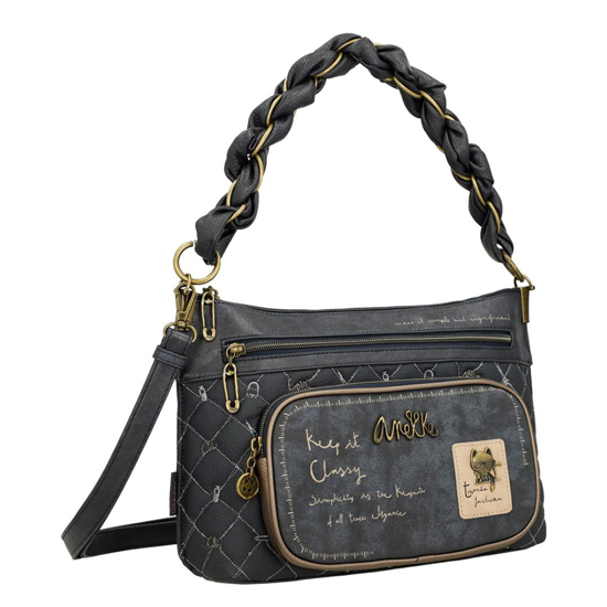 Слика на Чанта, Со кратка рачка, 2 Прегради, Anekke, Boutique, 41853-530, 28*21*10цм
    