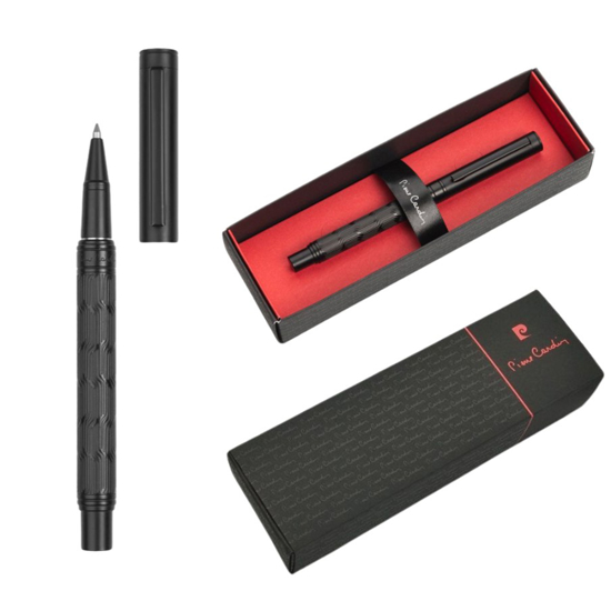 Слика на Пенкало, Ролер, Метален, 0,6мм, Во кутија, Pierre Cardin,ESMEE, B0303700IP3,Црна