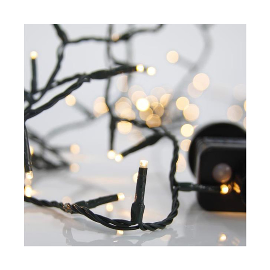 Слика на Линиски 180 лед 3мм со адаптер топло бело 600-11521