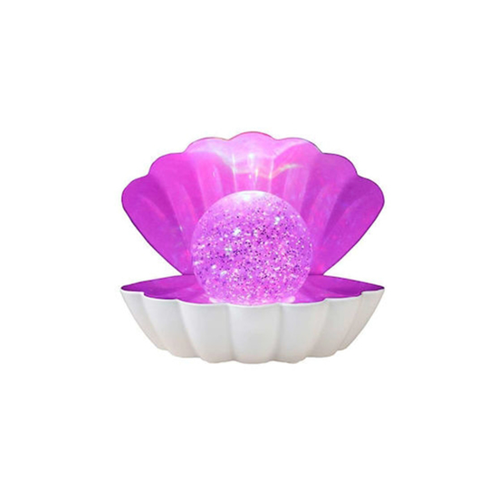 Слика на Ламба, Столна, LED, Школка, Со светки, i-Total, XL2930, 15*13*15цм, Бела