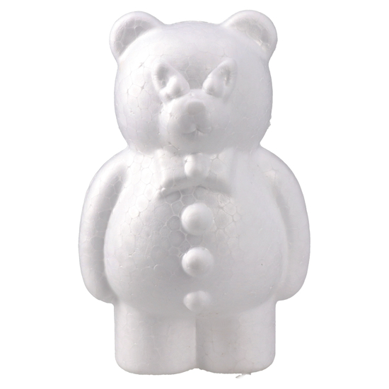 Слика на Декорации, Мече, Стиропор, 14цм, Statovac, Crafty styro, 137775, Бела