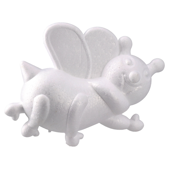 Слика на Декорации, Пчела, Стиропор, 14цм, Statovac, Crafty styro, 137773, Бела