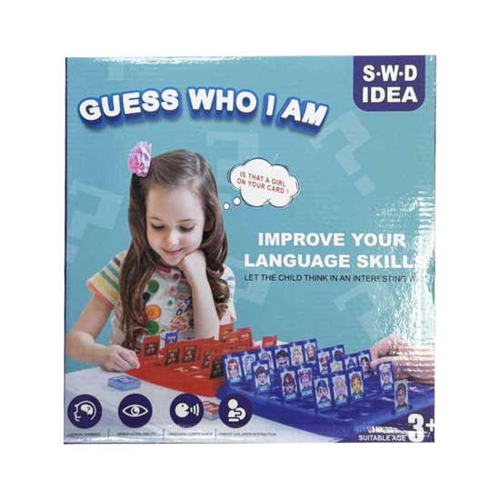 Слика на Друштвена Игра, Погоди Кој Сум Јас?, LS250313-9