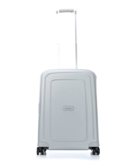 Слика на Куфер, 4 Тркала, Тврда, Samsonite, S'Cure, 49539/1776, 40*55*20цм, Сребрена