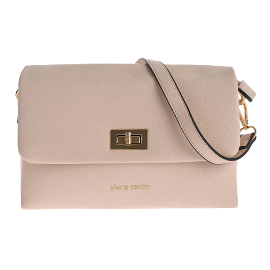Слика на Чанта, За на рамо, Женска, Кожа, Pierre Cardin, 7421 fr09, 26*17*8цм, Кремава