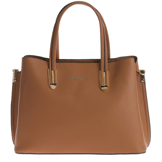 Слика на Чанта, Женска, Еко кожа, Pierre Cardin, 2518 wx28, 33*25*12цм, Кафеава