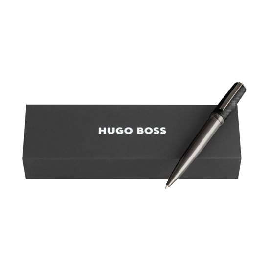 Слика на Пенкало, Хемиско, Метално, Hugo Boss, Double B Saffiano, HSU5264A, Црна