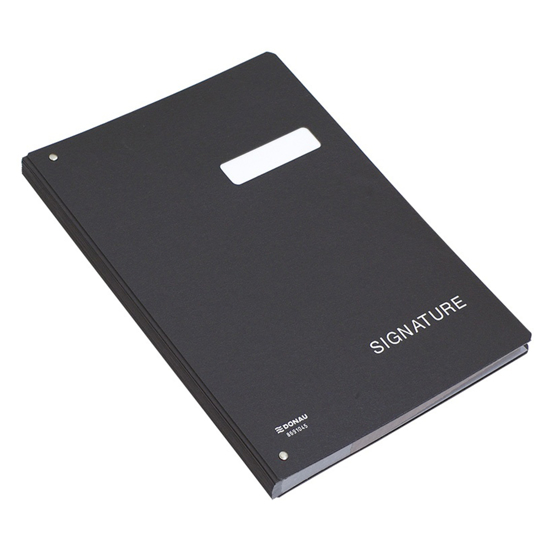 Слика на Мапа, Потписна, 20 прегради, А4, 450гр., PBS, DONAU, 8691045-01, Црна