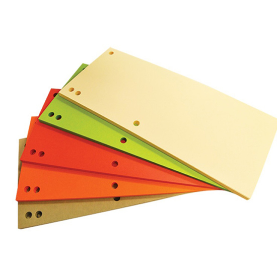 Слика на Разделници, Картонски, 235x105мм, 1/3А4, PBS, Office Products, 21070135-99,Микс 
