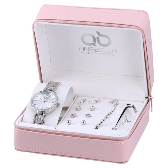 Слика на Подарок сет, Рачен часовник+обетки+нараквица, Statovac,Balsam,805111, Сребрена
 