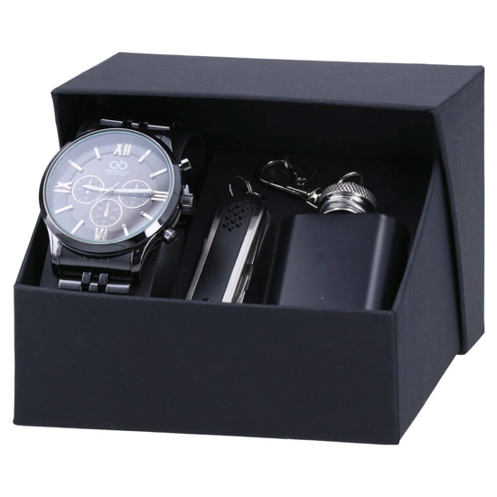 Слика на Подарок сет, Рачен часовник + привезок, Statovac, Adam, 805105, Црна
           