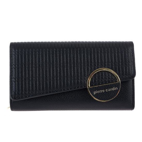 Слика на Паричник, Женски, Кожен, Pierre Cardin, 703 wx33, 18*10*5цм, Црна