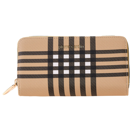 Слика на Паричник, Женски, Кожен, Pierre Cardin, 8822 wx16, 19*10*2цм, Кафеава
