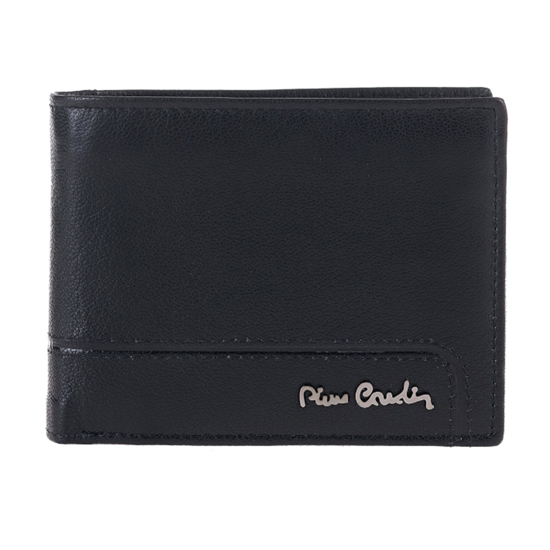 Слика на Паричник, Машки, Кожен, Pierre Cardin,  8806 tilak139, 12*9*2цм, Црна