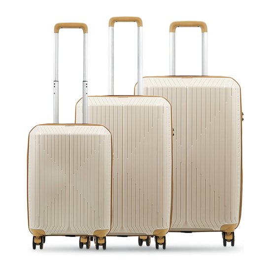 Слика на Куфер, 4 Тркала, Тврда, Ground, Sirius, 4GR7283112, 49*78*30цм, Златна