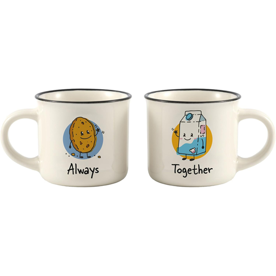 Слика на Шолја, За кафе, Керамичка, Always together, i-Total, Matchy Duo, XL3432