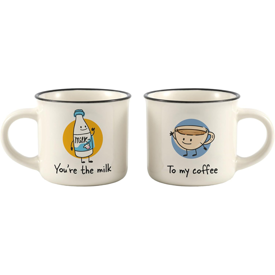 Слика на Шолја, За кафе, Керамичка,Soffee&Milk, i-Total, Matchy Duo, XL3434