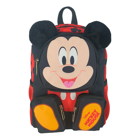 Слика на Ранец, 2 Прегради, 27*10*31цм, Mickey Mouse, Diakakis, Must, 565821, Црна
      