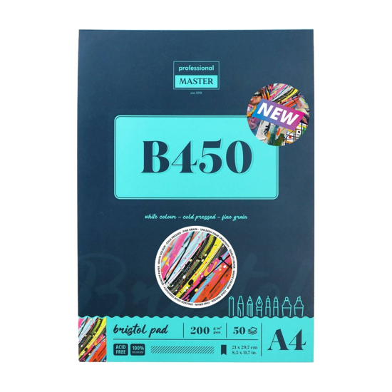 Слика на Блок, За скицирање, Лепен, А4, 50 Листа, 200гр., Statovac, B450, 617126