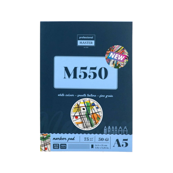 Слика на Блок, За скицирање, Лепен, А5, 50 Листа, 75гр., Statovac, M550, 617130