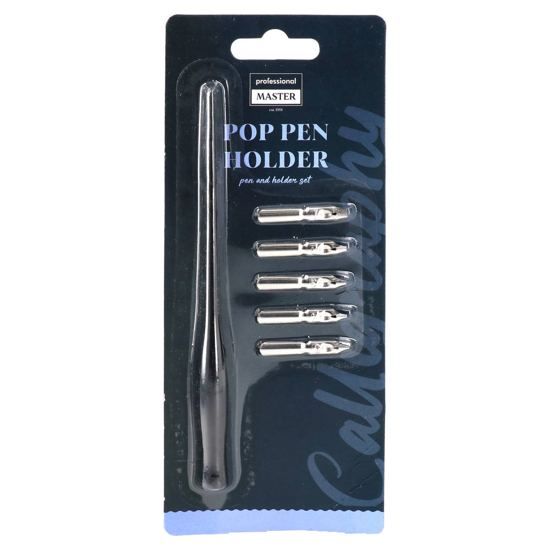Слика на Сет, За калиграфија, Перодршка + 5 перца, Statovac, Pop Hold, 617097