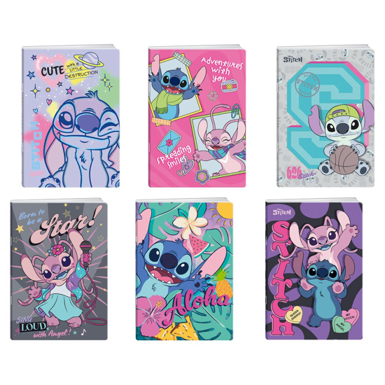 Слика на Тетратка, А5, 50 Листови, Бланко, Stitch, Statovac, Premium 50, 325066
