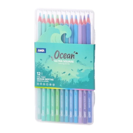 Слика на Боици, Дрвени, Ocean, Сет 1/12, Statovac, Junior, 130033