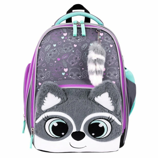 Слика на Ранец, 2 Прегради, RACOON, 37*20*31цм, Majewski, 3659, TO-PLS-3659-XXX-RACO-ST