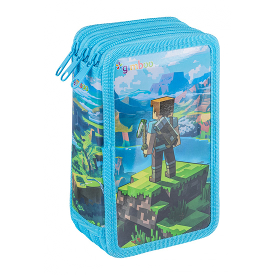 Слика на Несесер полн, 3 Патенти, Building Blocks, PBS, Gimboo, 6768BTS42PL-99, 12*20*8цм