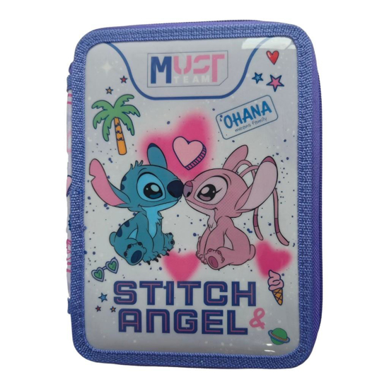 Слика на Несесер, Полн, 2 Прегради, 15*5*21, Stitch n Angel Ohana, Diakakis, Must, 565996