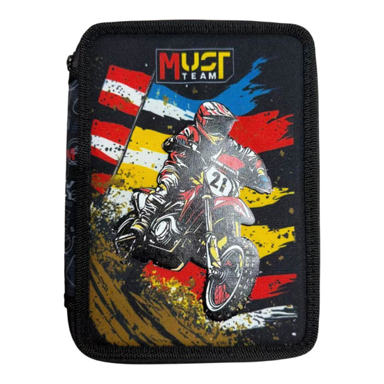 Слика на Несесер, Полн, 2 Прегради, 15*5*21цм, Motorcycle, Diakakis, Must, 587245, Црна