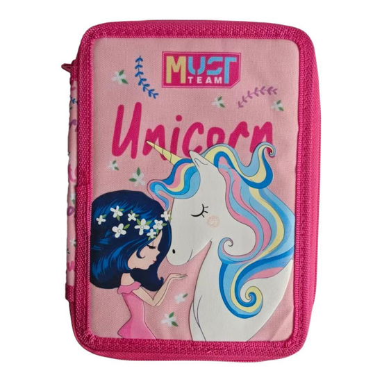 Слика на Несесер, Полн, 2Прегради, 15*5*21, GirlnUnicorn, Diakakis, Must, 587250, Розева